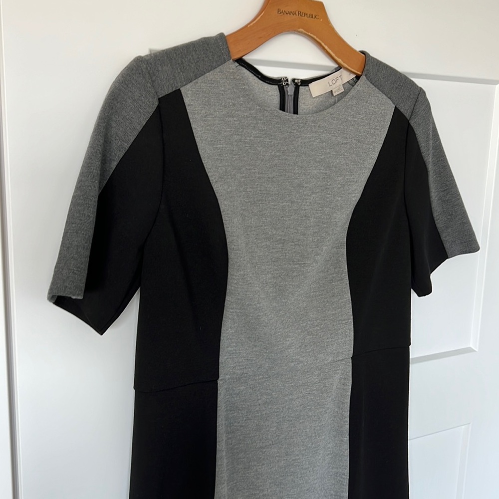 Color block dress from LOFT - size 6P NWT